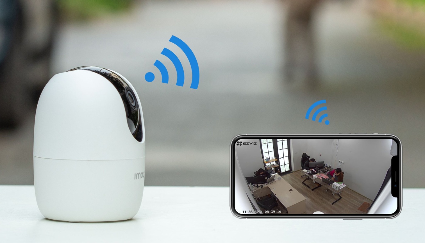 Camera không dây kết nối mạng WiFi