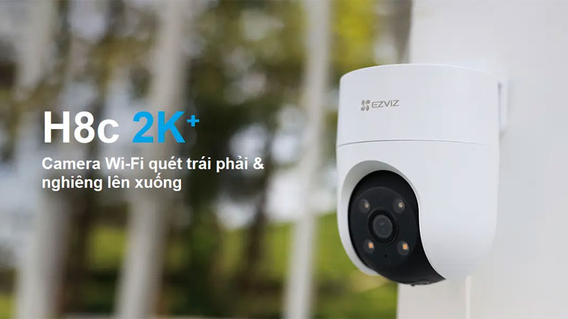 Camera WiFi ngoài trời tại khu vực sân và cổng